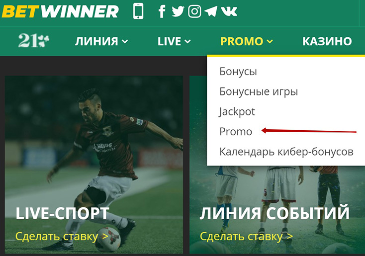 Раздел Promo