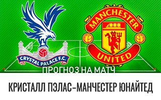 Прогноз Кристал Пэлас — Манчестер Юнайтед