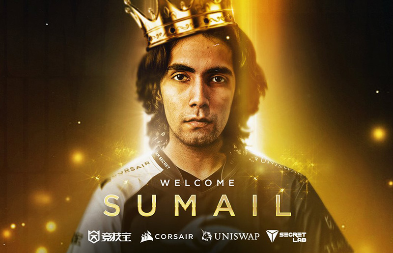Sumail мидер Team Secret