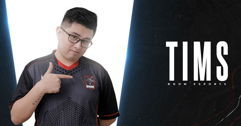 Tims, который показывает хорошую игру на 4 позиции уже многие годы, теперь в BOOM Esports