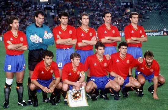 Испания - Южная Корея 1990 год