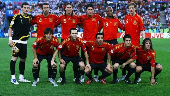 Испания - Германия 2008 год