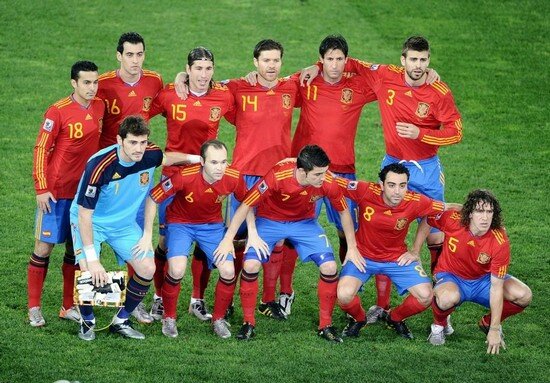 Испания - Германия 2010 год