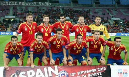Испания - Чили 2013 год