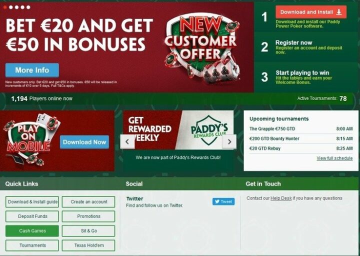 paddy power букмекерская контора