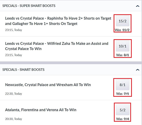 Smart boosts