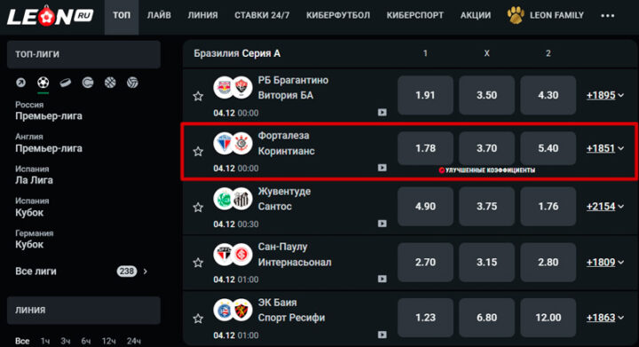 Улучшенные котировки