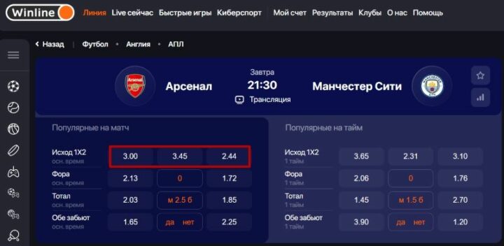 Коэффициенты