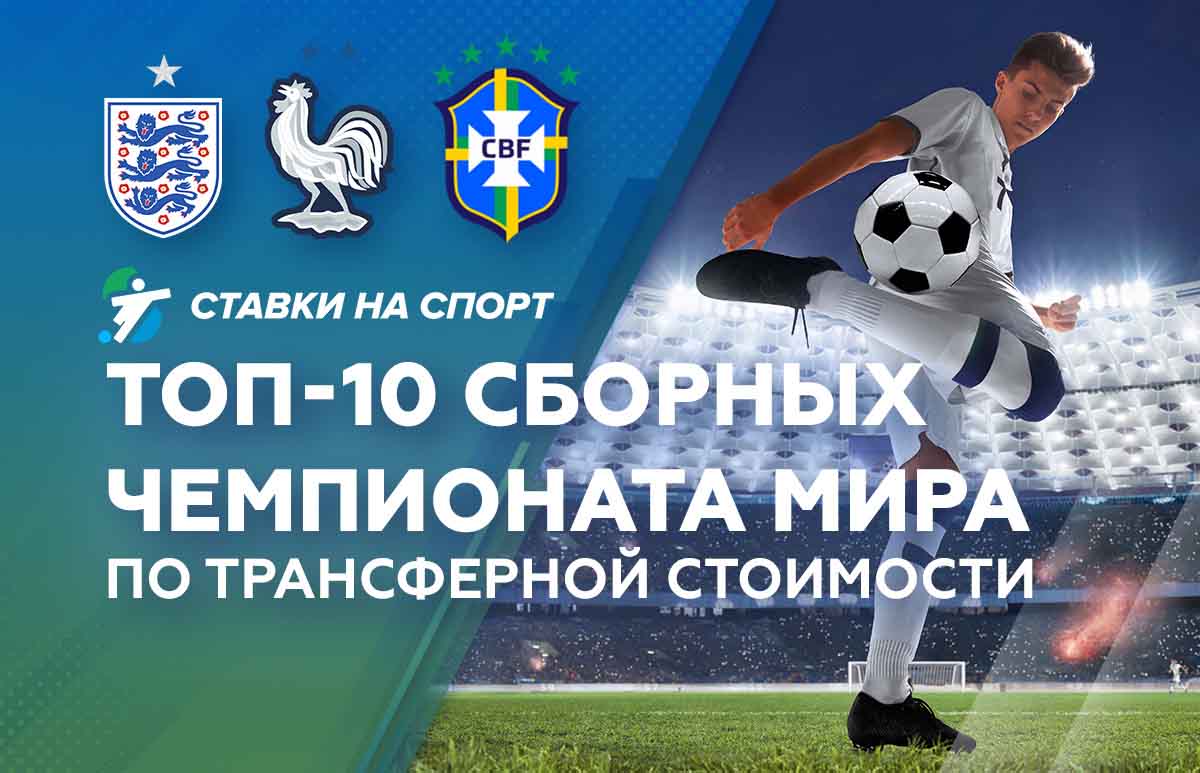 Топ-10 сборных чемпионата