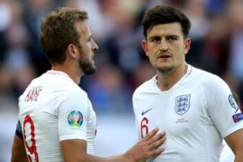 Гарри Кейн поддержал Гарри Магуайра, совершившего две ошибки в матче против Германии