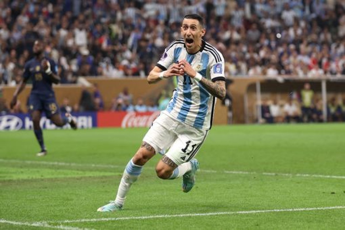 Ди Мария забил второй гол Аргентины в ворота Франции