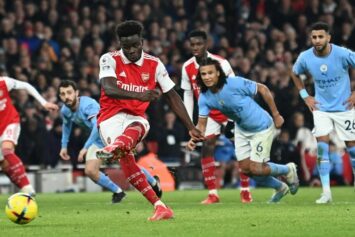 «Арсенал» уступил «Манчестер Сити» и опустился на вторую позицию АПЛ