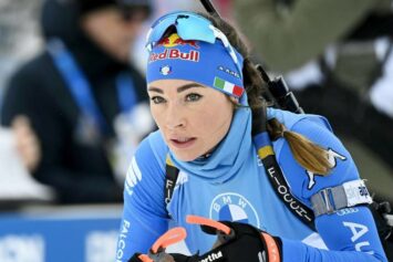 Итальянки выиграли эстафету на чемпионате мира по биатлону