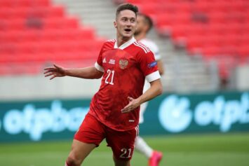 Гол Миранчука вывел Россию вперед в матче с Ираном