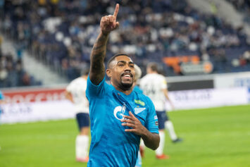 Малком отсутствовал на общей тренировке «Зенита» перед игрой со «Спартаком»