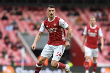 Артета заявил, что доволен работой Гранита Джаки в «Арсенале»