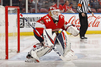 Бобровский установил рекорд «Флориды» по количеству сэйвов в игре плей-офф