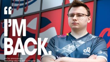 Ax1le сыграет в плей-офф IEM Cologne 2023