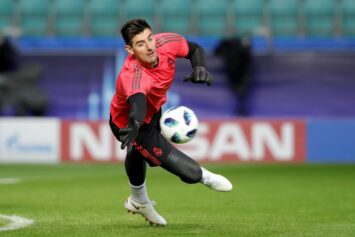 Вратарь «Реала» Куртуа порвал кресты на тренировке