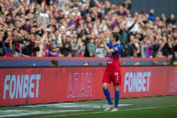 Изображение Фернандеса на стадионе ЦСКА заменили портретом Карвальо