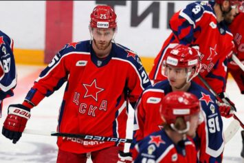 ЦСКА обыграл «Адмирал» в КХЛ