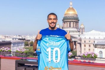 Официально: Изидор перебрался из «Локомотива» в «Зенит»
