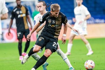 Нападающий «Пари НН» Кутателадзе поделился эмоциями от гола пяткой в ворота «Динамо»