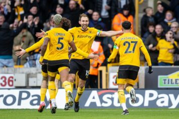 «Вулверхэмптон» обыгрывает «Манчестер Сити» после первого тайма, ни разу не пробив в створ