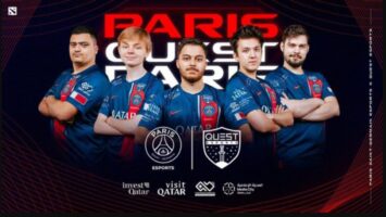 Команда Quest Esports по Dota 2 — новый партнер PSG