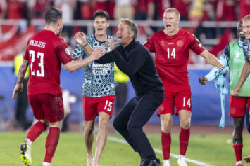 Дания не забивала больше 2 голов в 14 из 16 игр, кэф на это с Казахстаном — 2.00