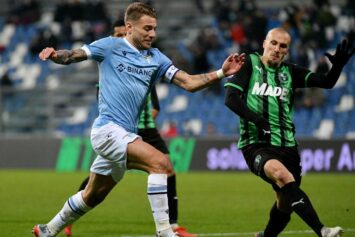 «Верняк» на матч «Сассуоло» — «Лацио» за 1.52, который зашел 9 раз кряду в их очных играх