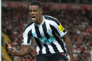 Форвард «Ньюкасла» Исак забил 5 голов в 5 последних матчах. Если огорчит «Астон Виллу», зайдет пари с кэфом 2.88