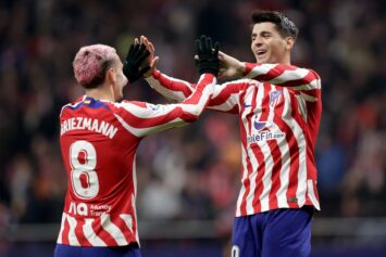 Мората и Гризманн забили по 5 голов в ЛЧ. Смогут ли лидеры «матрасников» заиграть в матче с «Интером» пари за 4.33 и 4.75?