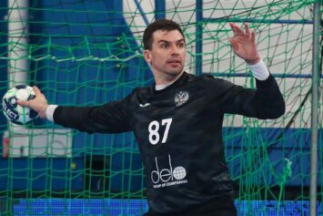 Интервью с вратарем сборной России по гандболу Виктором Киреевым