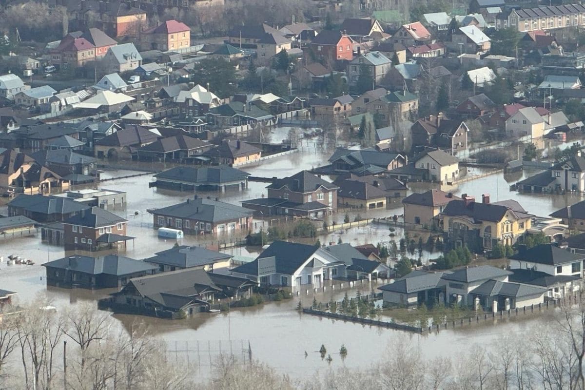 Наводнение Оренбург