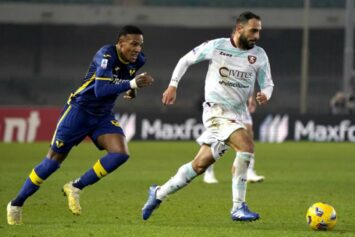 «Салернитана» — «Верона»: актуальное пари на тотал веронцев за кэф 2, которое сыграло в 9 из 10 последних гостевых встреч в Серии А