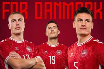 Форма сборной Дании на Евро-2024