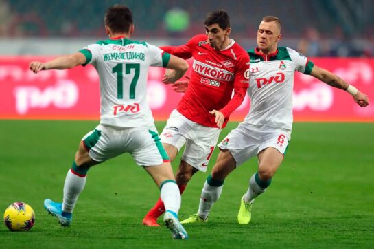 БК 1хставка предлагает угадать победителя дерби «Локомотив» – «Спартак»