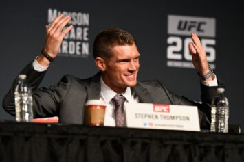 Стивен Томпсон назвал неожиданный способ, которым хочет одержать победу на UFC 307