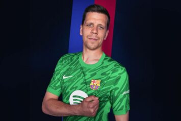 Войцех Щенсный может дебютировать за «Барселону» 20 октября