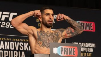 Топурия снова пригрозил Махачеву