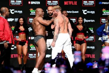 Майк Тайсон ударил Джейка Пола после взвешивания