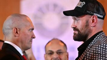 Тайсон Фьюри значительно перевесил Александра Усика перед реваншем