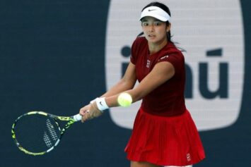 Филиппинская теннисистка Александра Эала подвела итоги выступления на турнире в Майами