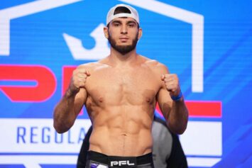 Турнир PFL 1 лишился топового российского полусредневеса из-за провала на взвешивании