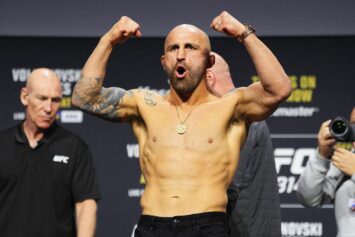 Александр Волкановски выразил уважение Илие Топурии за освобождение титула в полулегком весе