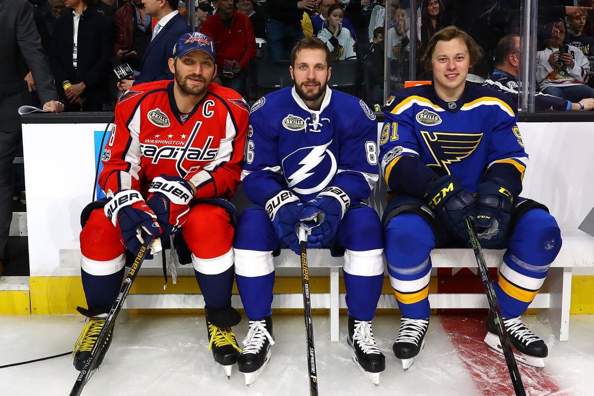 Кучеров, Овечкин и Мичков отметились бомбардирскими достижениями в этом сезоне НХЛ