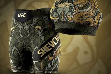 Валентина Шевченко представила специальную экипировку с драконом к UFC 315