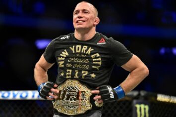 Жорж Сен-Пьер рассказал, как руководство UFC уговаривало его на бой с Хабибом Нурмагомедовым