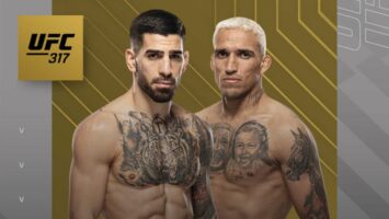 Где и когда будет трансляция боя Топурия — Оливейра 29 июня 2025 года